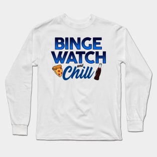 Just One More Episode. TV nerd gift. Long Sleeve T-Shirt